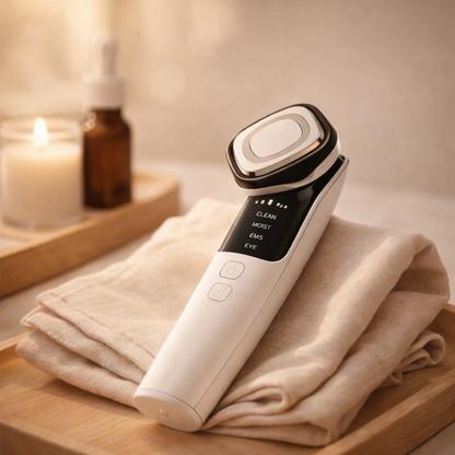 KYARA - 4-in-1 Gesichtspflege - EMS, LED, Ionisation, Wärme